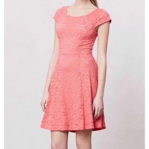 Anthropologie Dresses & Skirts - Anthropologie MAEVE Day Flower eyelet Dress, S.